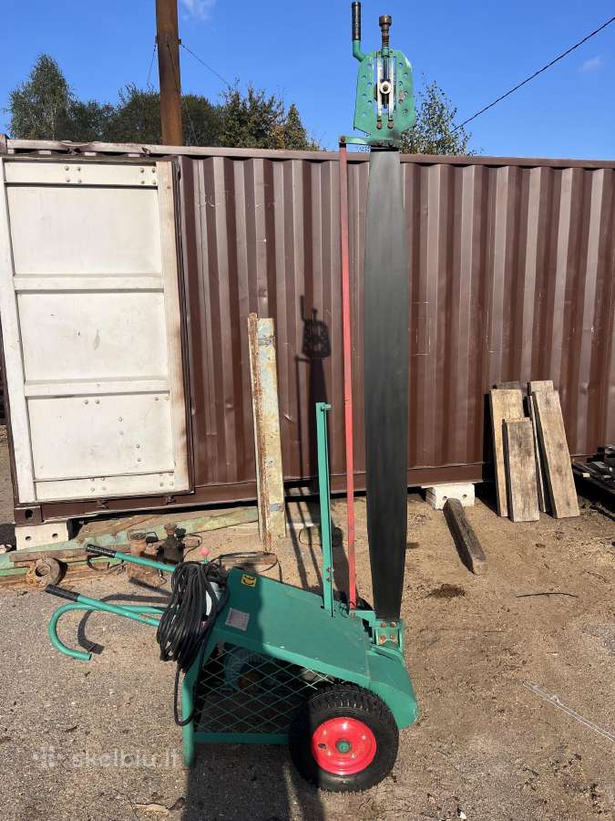 Medienos paketų skersavimo pjūklas Leabon 5,5 kw - nuotraukos Nr. 2