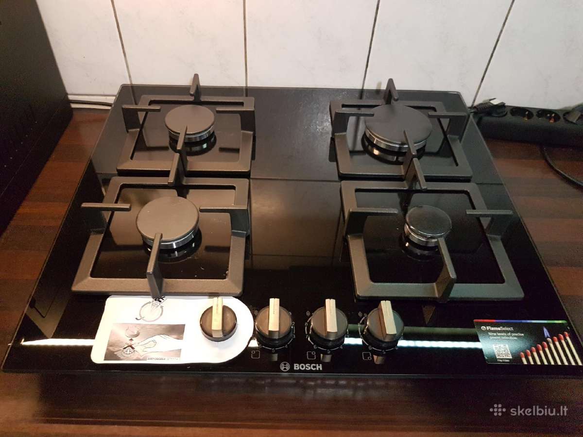 Bosch Serija 6, Dujinė kaitlentė, 60 cm, stiklas - nuotraukos Nr. 24