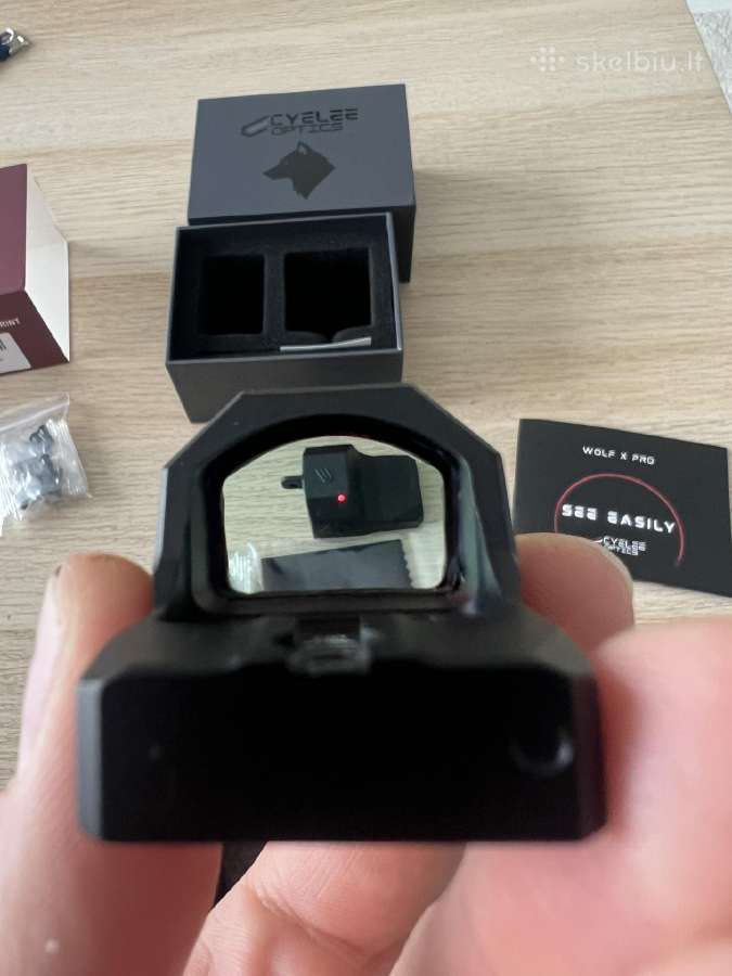 Wolf X Pro Multi-reticle Red Dot kolimatorius - nuotraukos Nr. 10