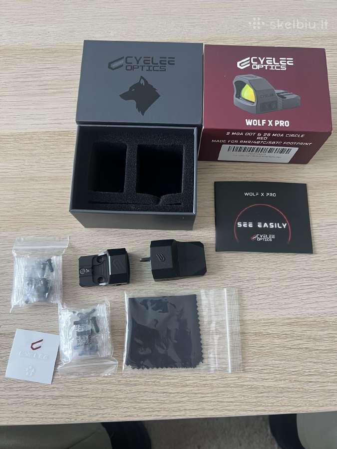 Wolf X Pro Multi-reticle Red Dot kolimatorius - nuotraukos Nr. 3