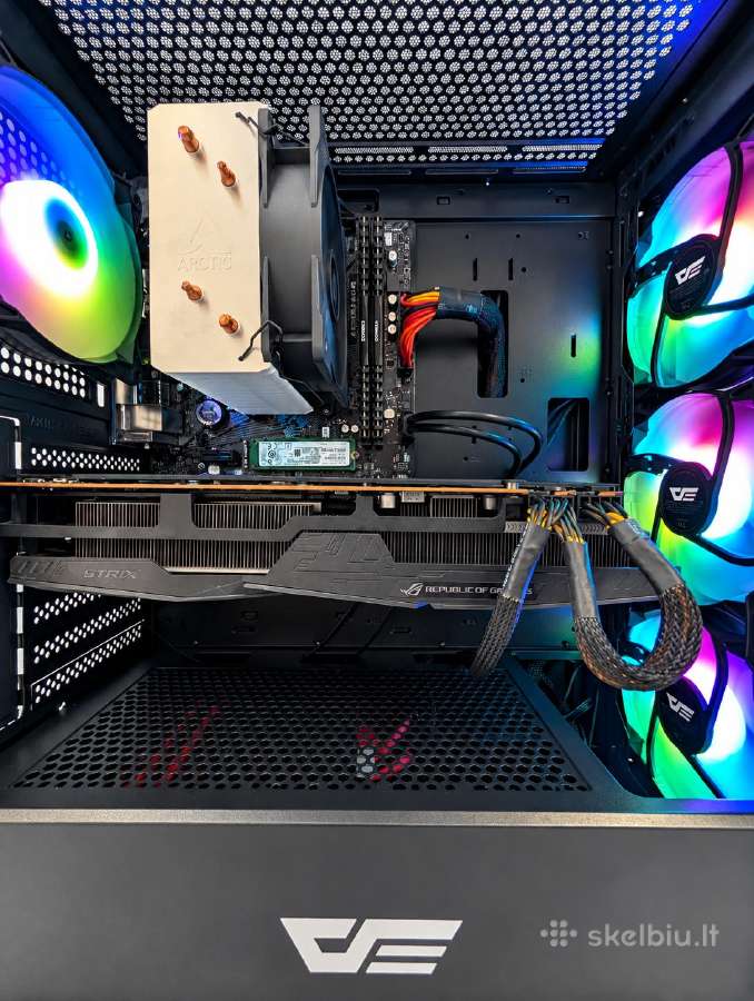Žaidimų Pc Ryzen 5 5500 16gb Rx 5700 XT SSD+HDD - nuotraukos Nr. 5