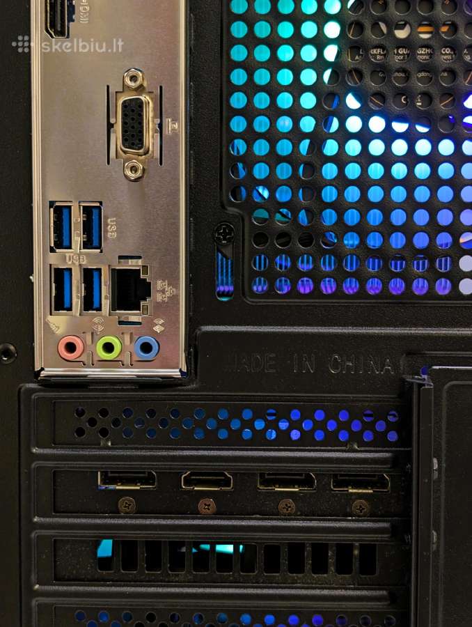 Žaidimų Pc Ryzen 5 5500 16gb Rx 5700 XT SSD+HDD - nuotraukos Nr. 9