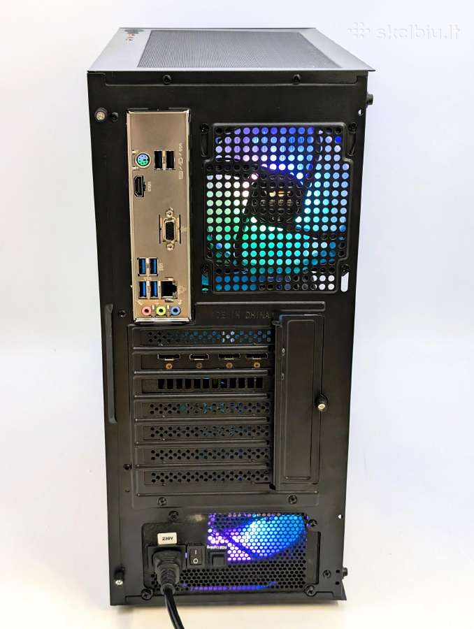 Žaidimų Pc Ryzen 5 5500 16gb Rx 5700 XT SSD+HDD - nuotraukos Nr. 7