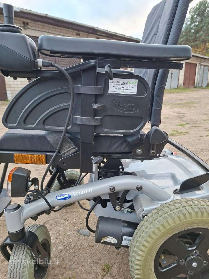Elektrinis neįgaliojo vežimėlis Invacare Stream - nuotraukos Nr. 8