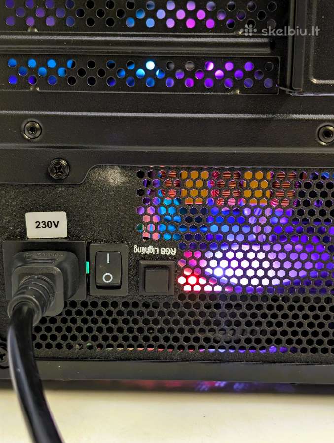 Žaidimų Pc Ryzen 5 5500 16gb Rx 5700 XT SSD+HDD - nuotraukos Nr. 10
