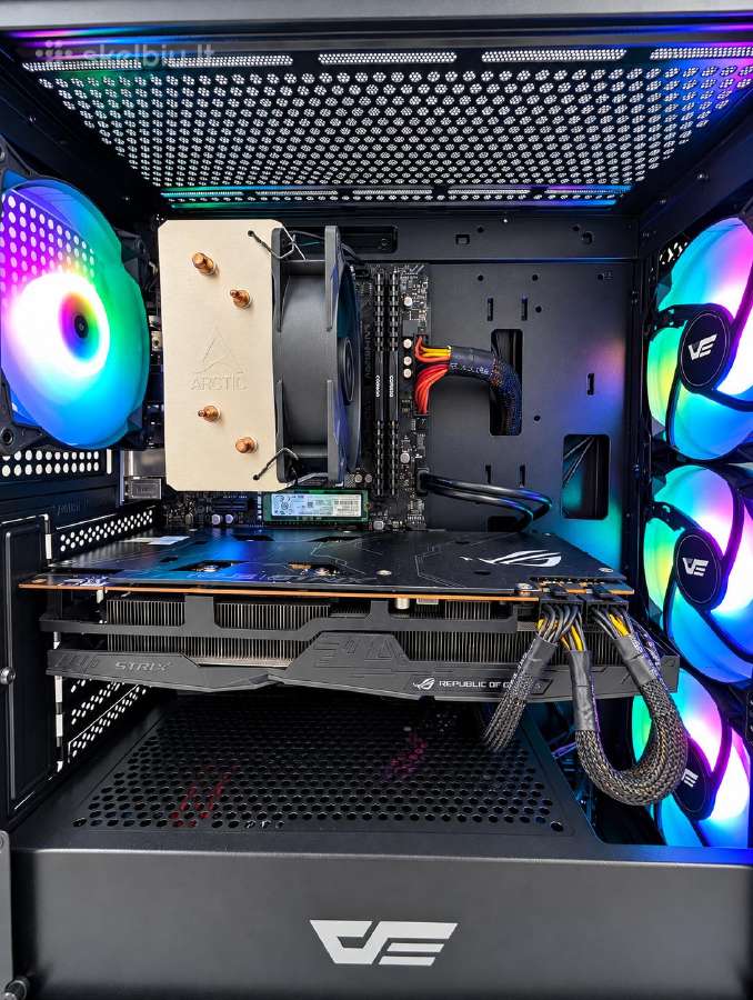 Žaidimų Pc Ryzen 5 5500 16gb Rx 5700 XT SSD+HDD - nuotraukos Nr. 6