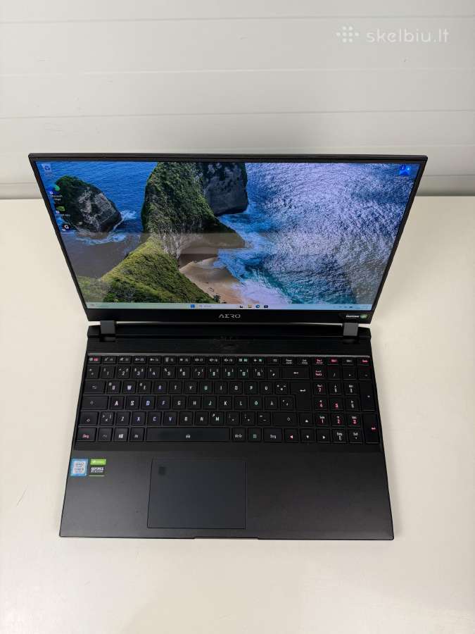 Gigabyte Aero 15 Oled Rtx 2070 I9 9980hk 32gb RAM - nuotraukos Nr. 6