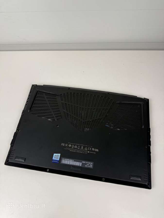 Gigabyte Aero 15 Oled Rtx 2070 I9 9980hk 32gb RAM - nuotraukos Nr. 13