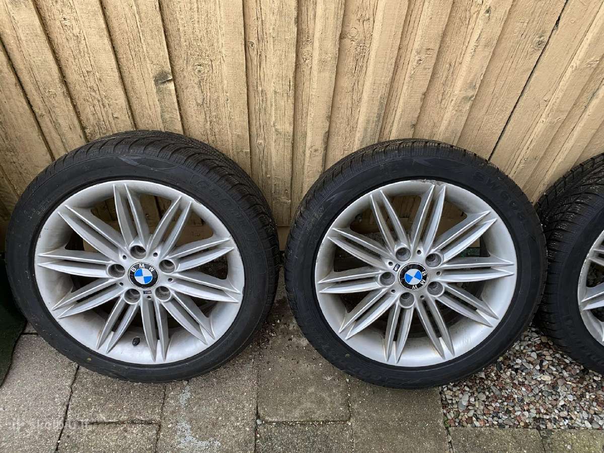 Bmw ratlankiai su žieminėmis padangomis 225/45r17 - nuotraukos Nr. 2