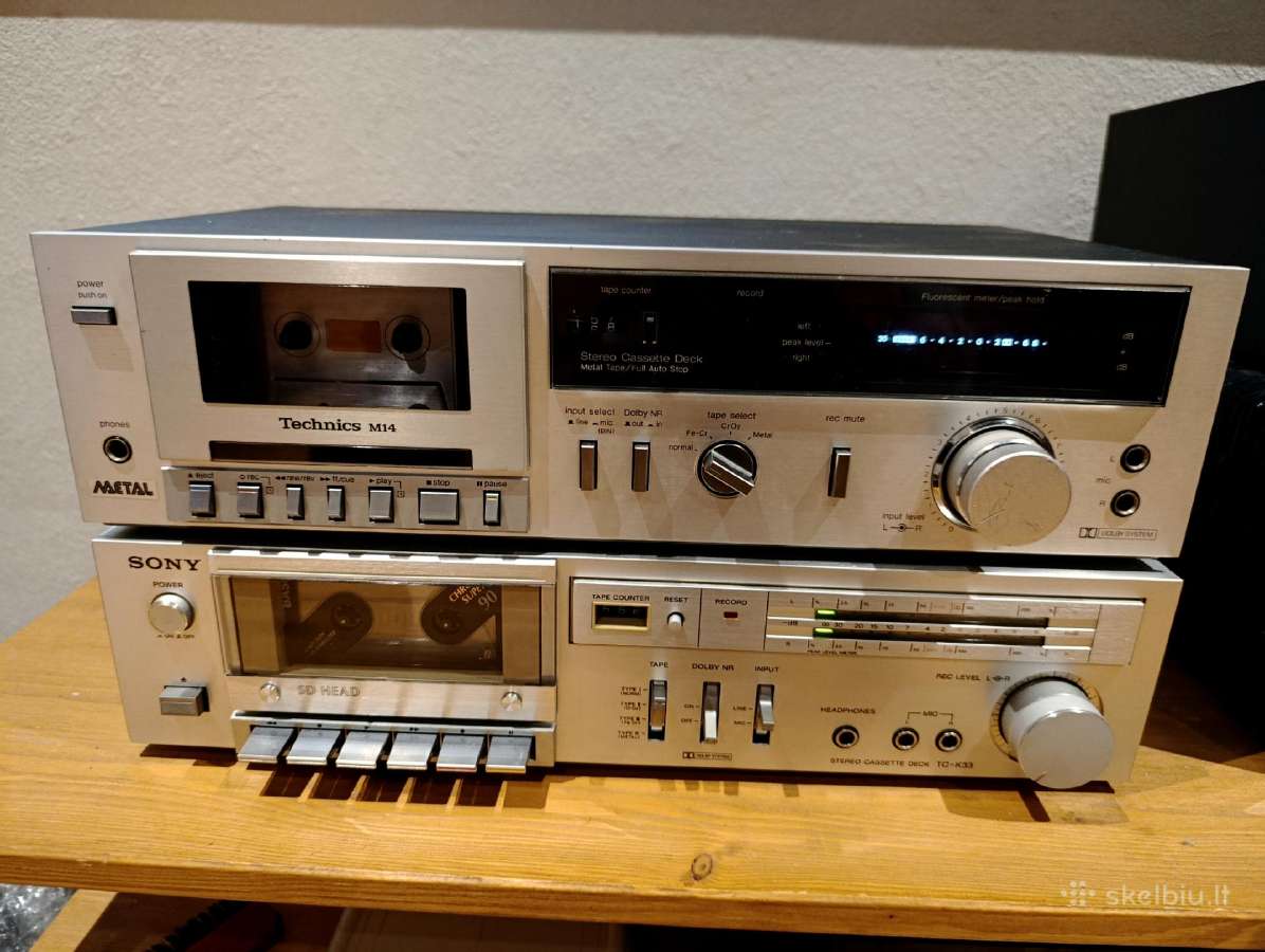 Dekos Technics, Sony, Kenwood, JVC - nuotraukos Nr. 3
