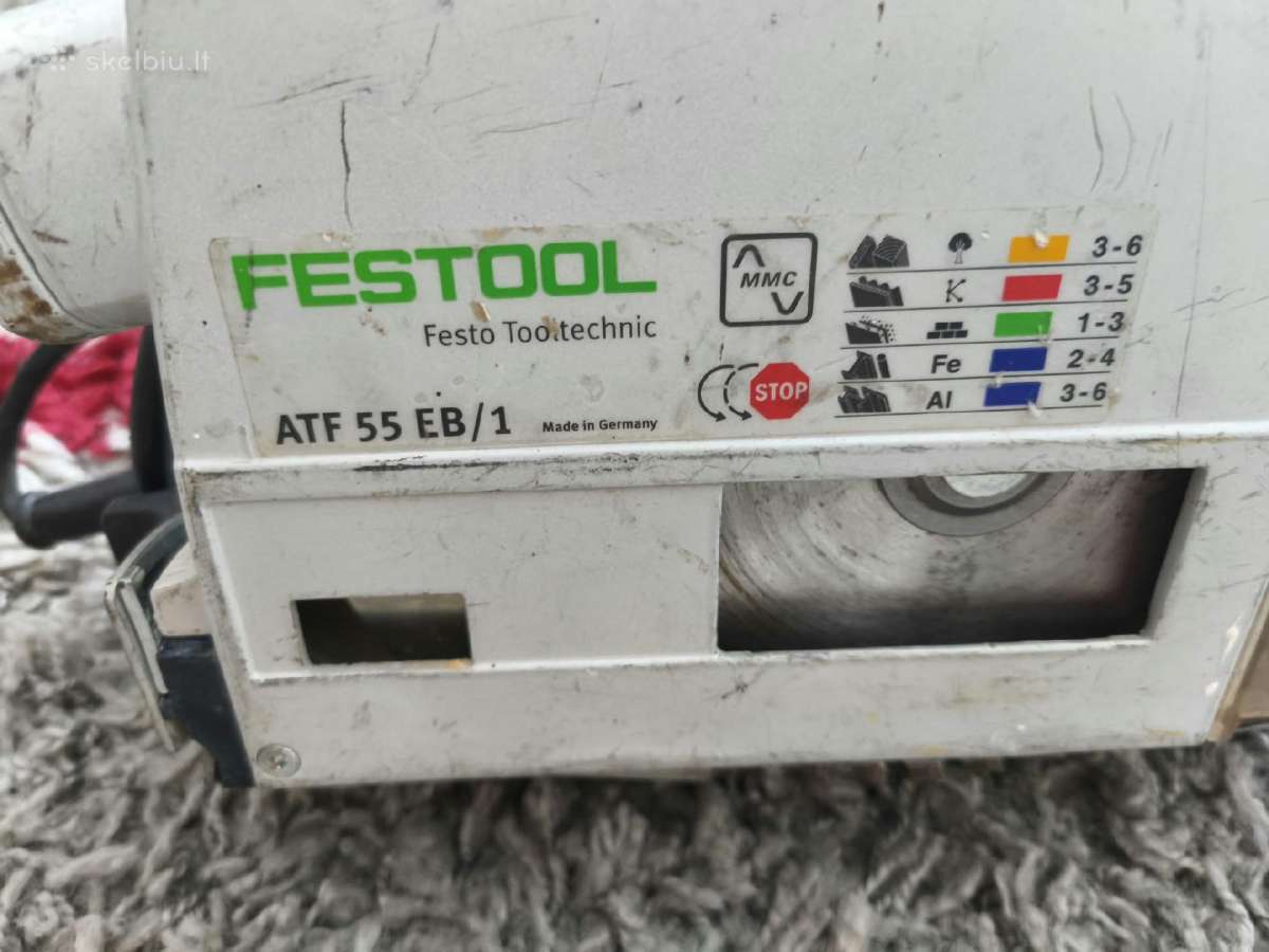 Diskinis pjuklas Festool Atf55eb/1 - nuotraukos Nr. 4
