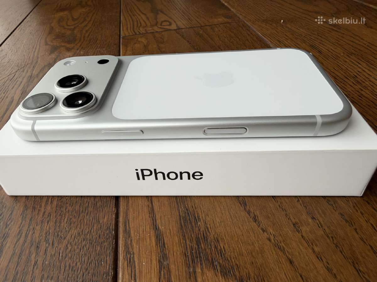 iPhone 17 Pro Silver 256gb - nuotraukos Nr. 3