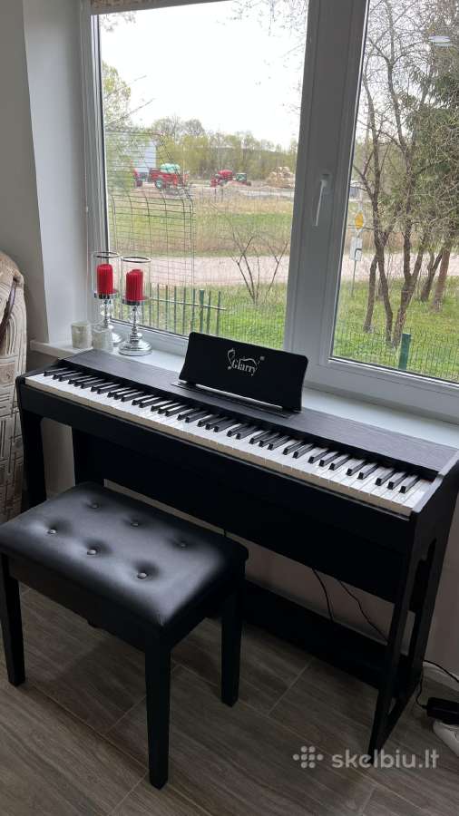 Glarry Digital Piano 88“ su svertiniais klavišais - nuotraukos Nr. 4