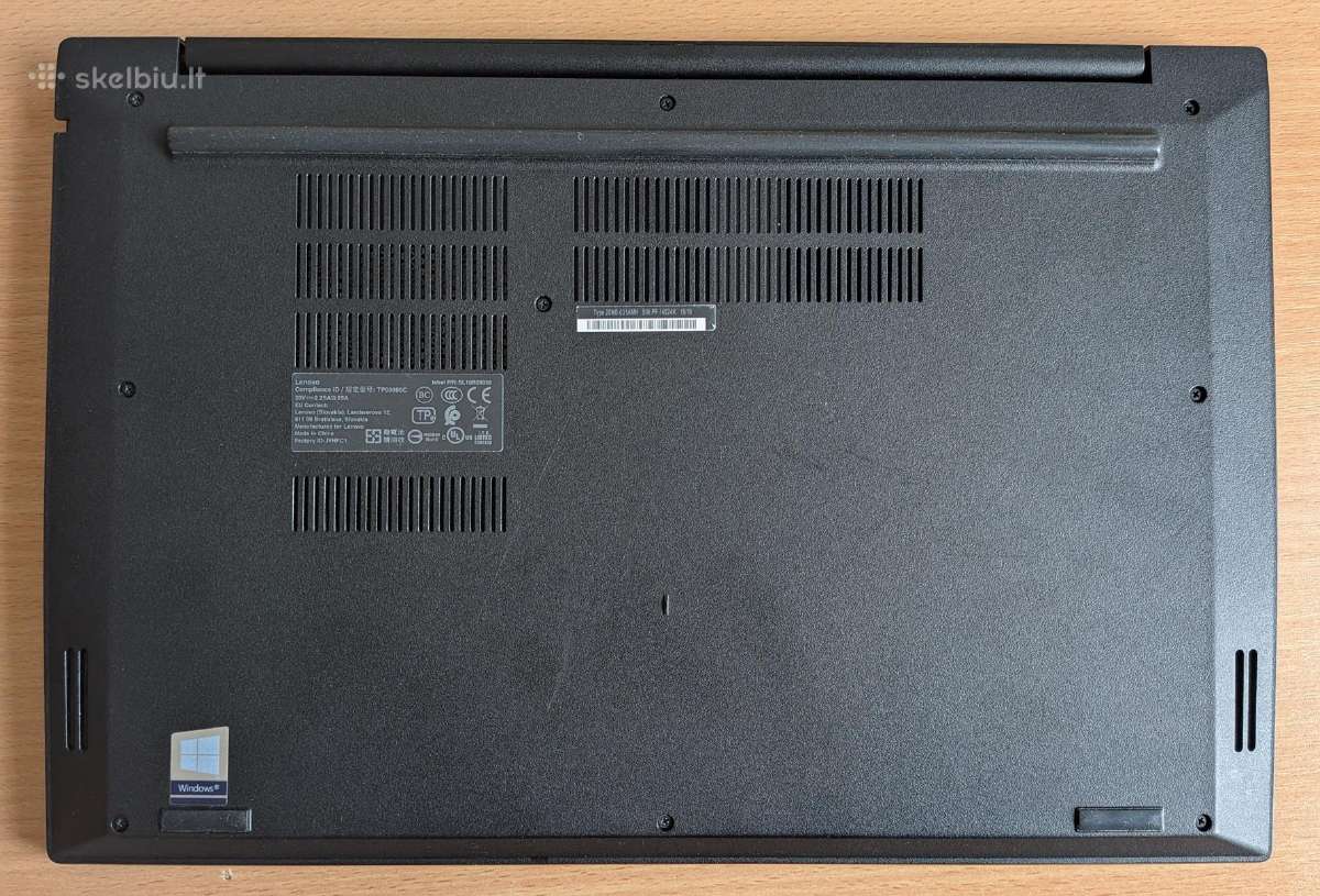 Lenovo E590 / i5-8265u / 16 GB Ddr4 / 256 Nvme - nuotraukos Nr. 3