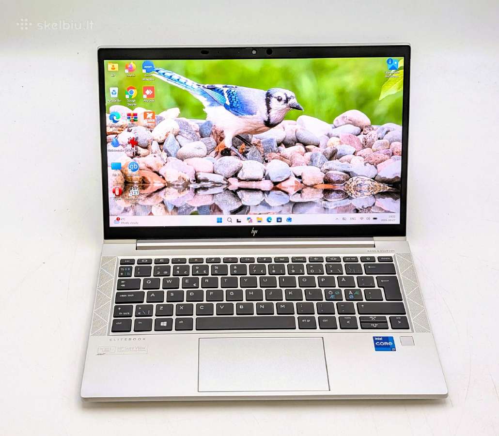 Hp Elitebook 830 G8 i7-1165g7 16gb 256gb Darbui - nuotraukos Nr. 3