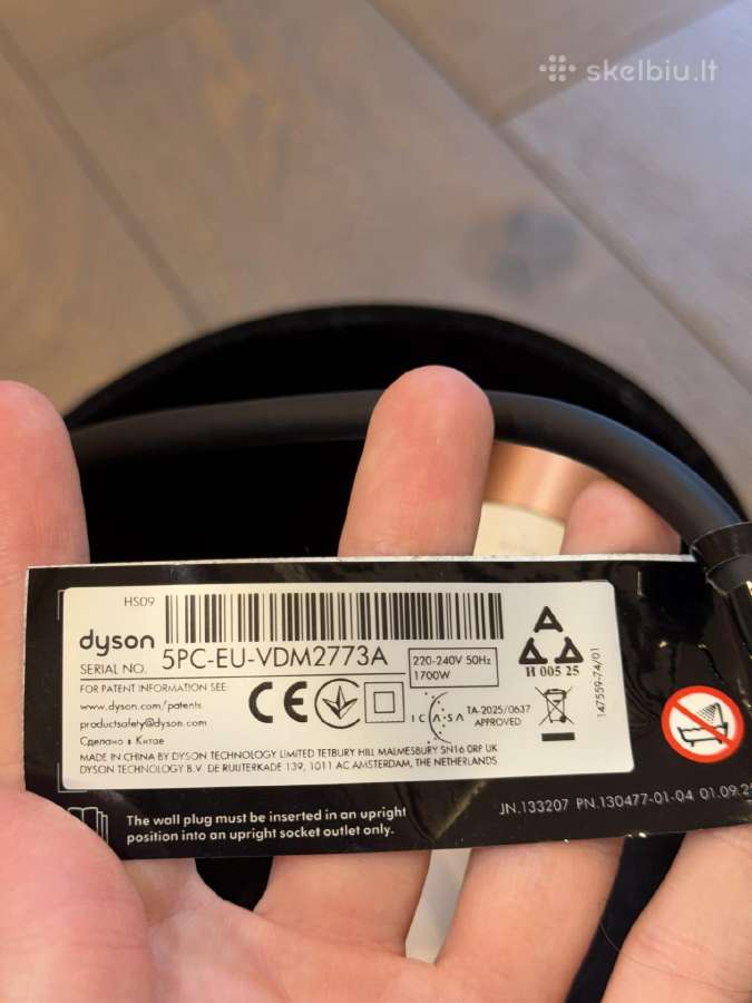 Parduodu nedaug naudotą Dyson Airwrap Co-anda 2x - nuotraukos Nr. 2