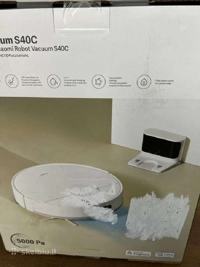 Xiaomi Robot Vacuum S40 C - nuotraukos Nr. 4