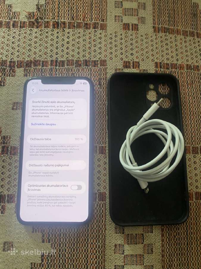 iPhone 11pro 64gb black - nuotraukos Nr. 2