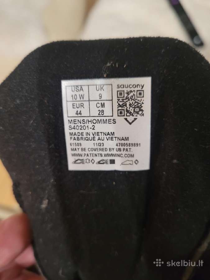 Kedai ,Saucony" 44 d., 28 cm. - nuotraukos Nr. 22
