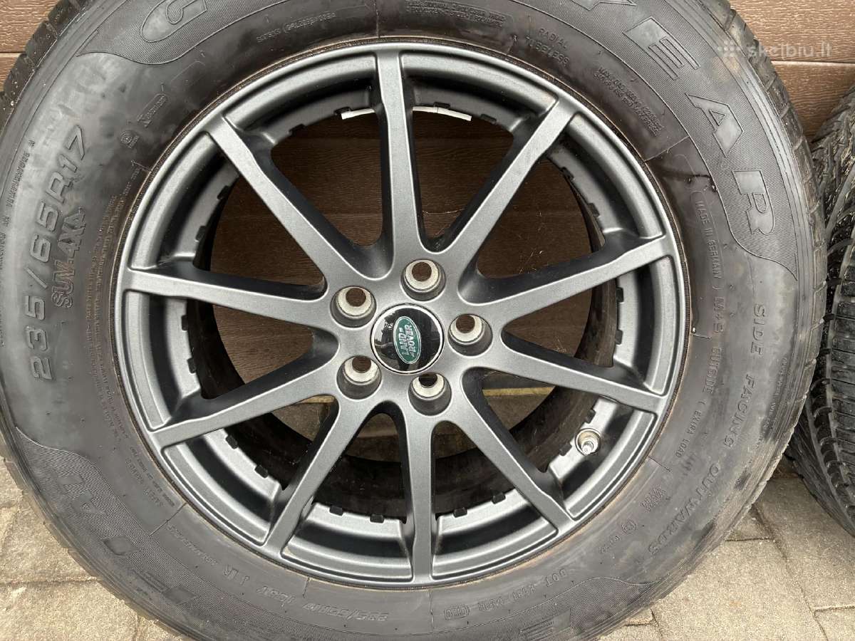 Range Rover Evoque R17 ratai su Goodyear padangomi - nuotraukos Nr. 3