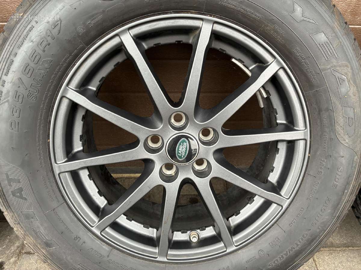 Range Rover Evoque R17 ratai su Goodyear padangomi - nuotraukos Nr. 5