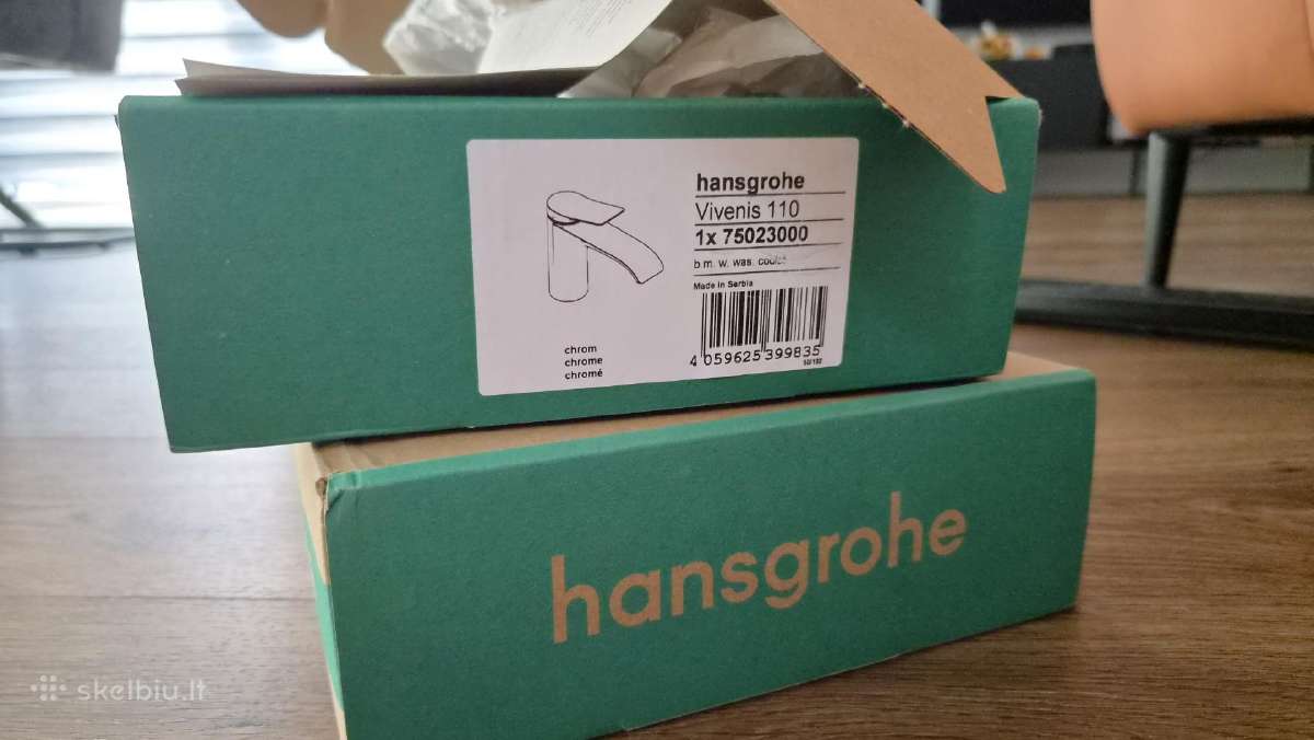 2x nauji kranai Hansgrohe Vivenis 110 (75023000) - nuotraukos Nr. 4