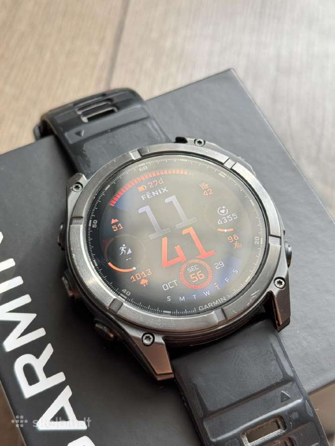 Garmin Fenix 8 51mm Amoled Sapphire Titanium - nuotraukos Nr. 4