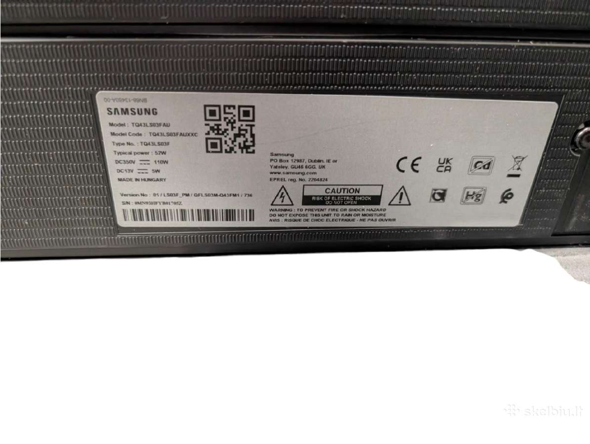 Samsung Tq43ls03f The Frame Qled 4k Smart TV 43 - nuotraukos Nr. 4