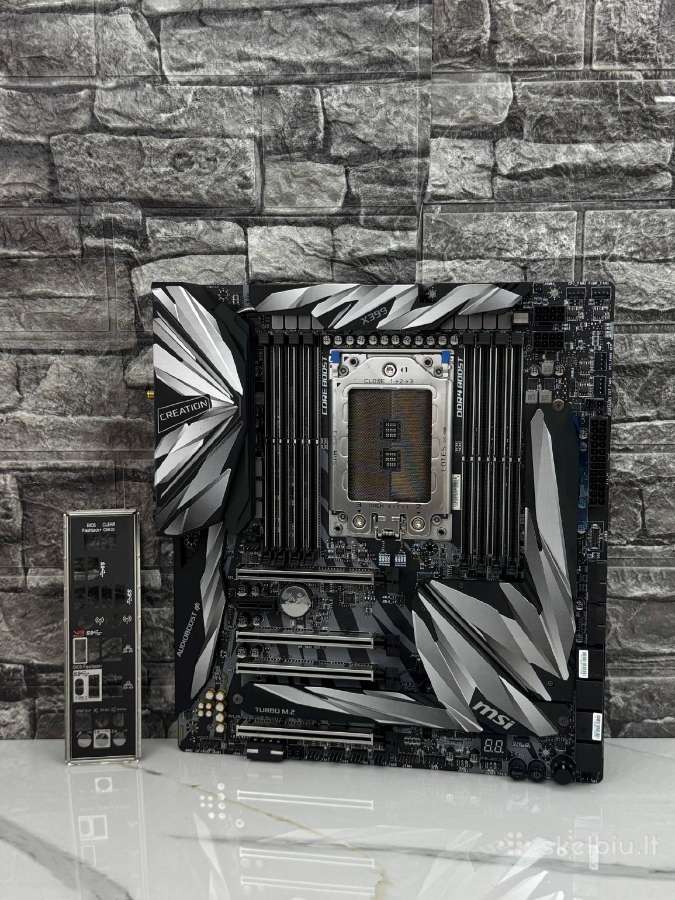 Msi Meg X399 Creation - nuotraukos Nr. 2