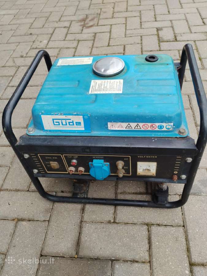 Sdmo 2.7kw.generatorius, trifazis 2,5kw - nuotraukos Nr. 17