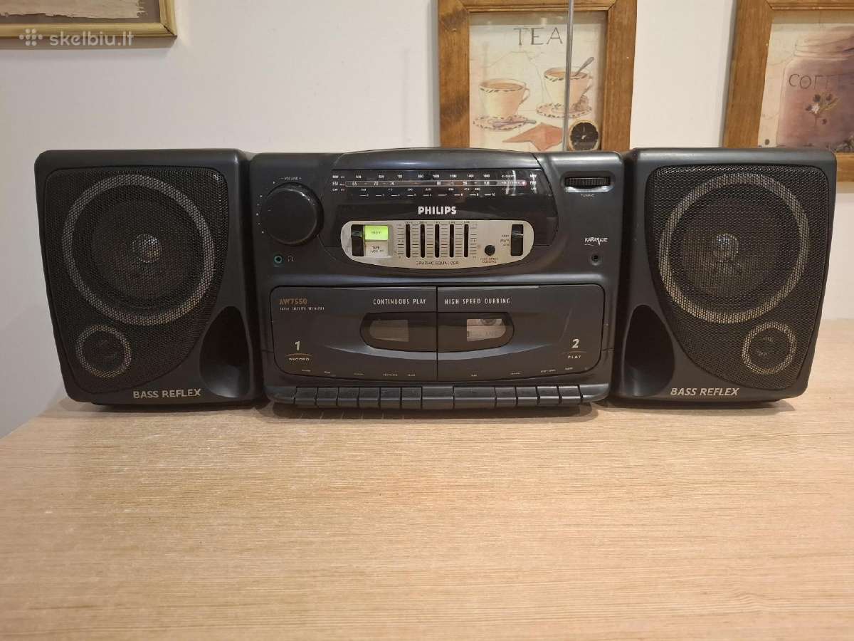„Philips Aw7550/14“ stereo magnetola - nuotraukos Nr. 3