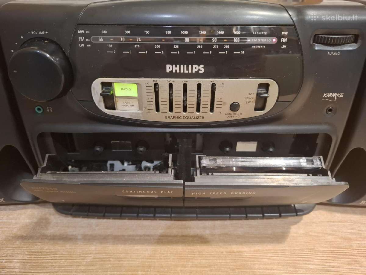 „Philips Aw7550/14“ stereo magnetola - nuotraukos Nr. 4