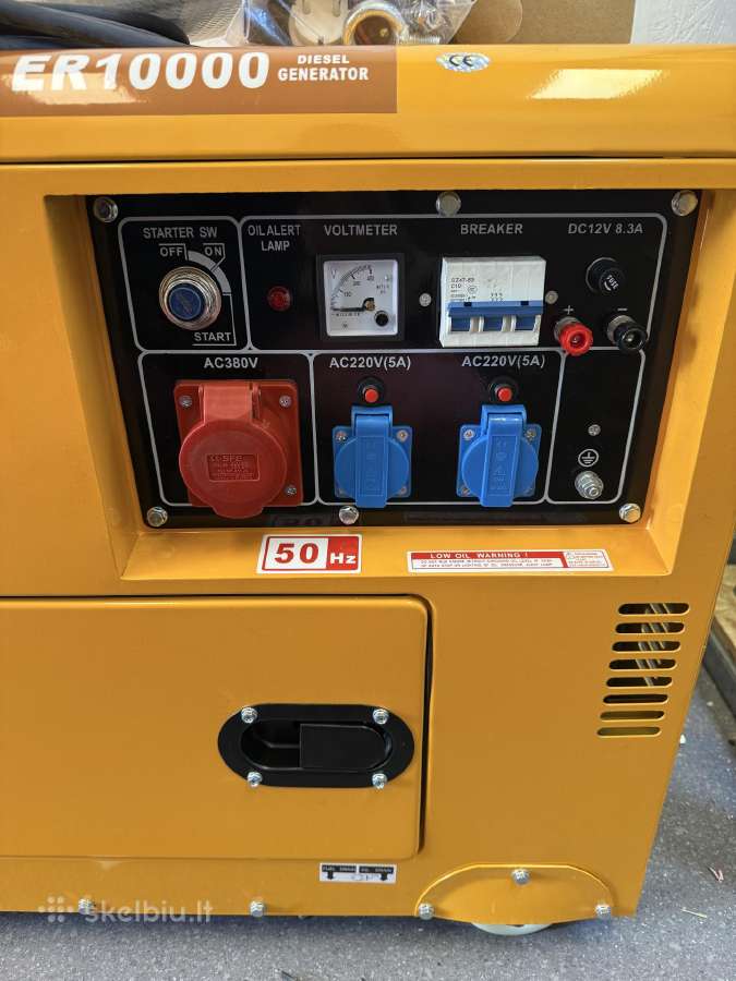 Dyzelinis generatorius 10kw Erdmann - nuotraukos Nr. 2