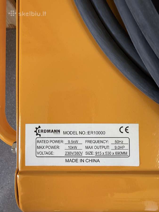 Dyzelinis generatorius 10kw Erdmann - nuotraukos Nr. 3