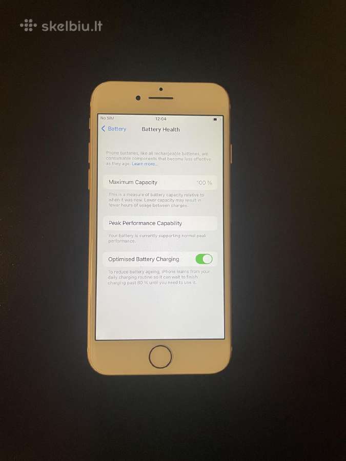 iPhone 8 100% - nuotraukos Nr. 4