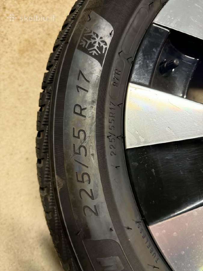 Michelin Alpin 7 žieminės padangos su ratlankiais - nuotraukos Nr. 2