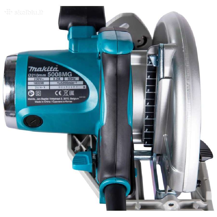 Diskinis pjūklas Makita 5008mg - nuotraukos Nr. 6