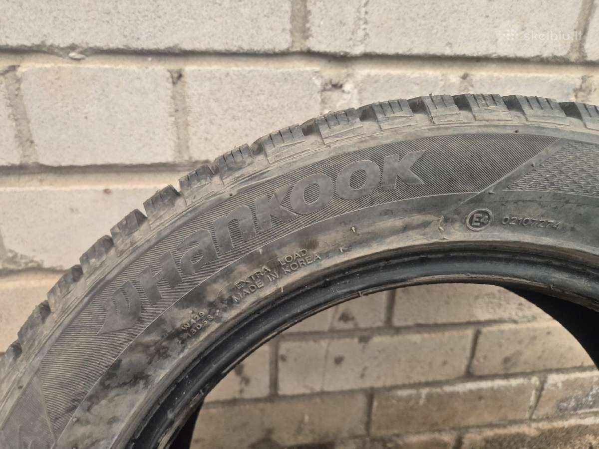 Žieminės dygliuotos Hankook R16 padangos - nuotraukos Nr. 3