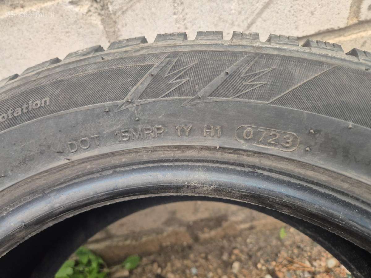 Žieminės dygliuotos Hankook R16 padangos - nuotraukos Nr. 4