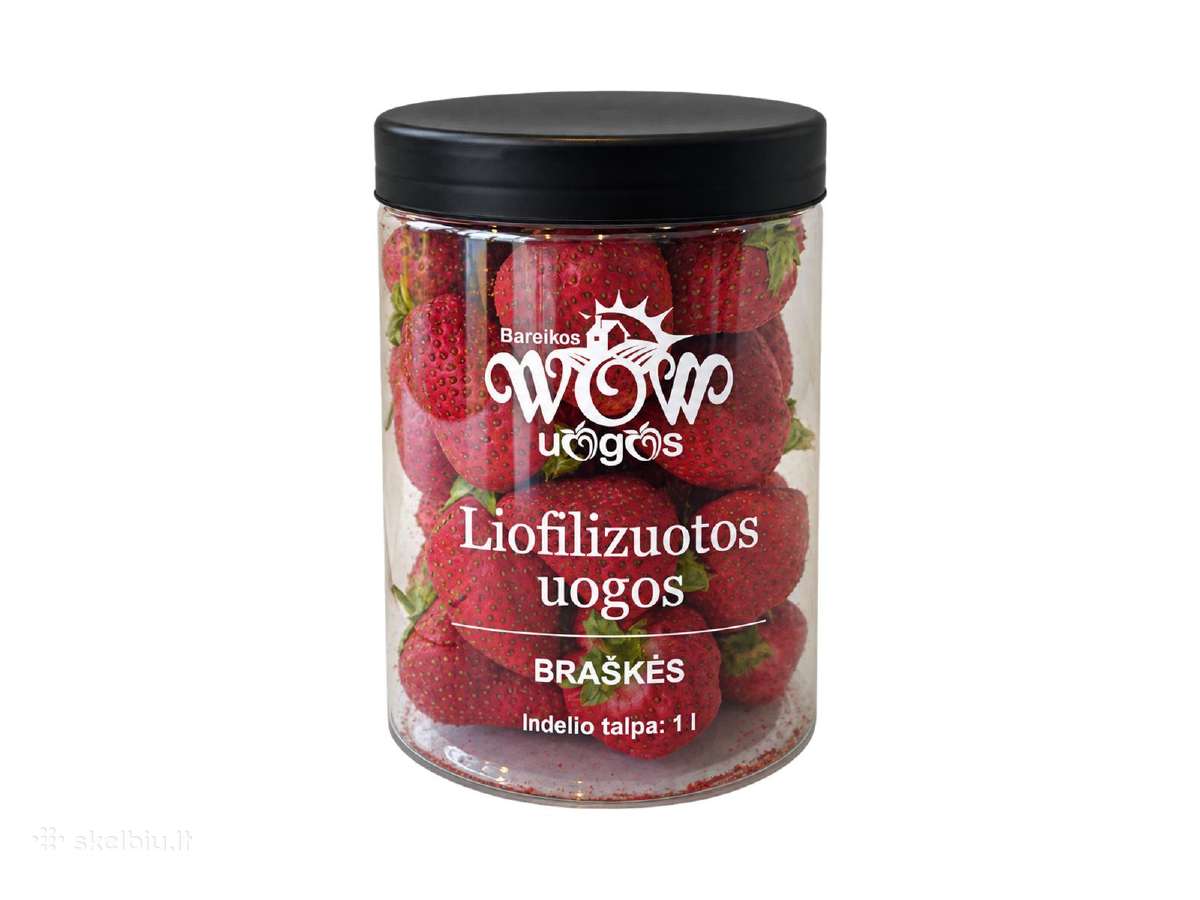 Liofilizuotos braškės, avietės ir žemuogės - nuotraukos Nr. 2