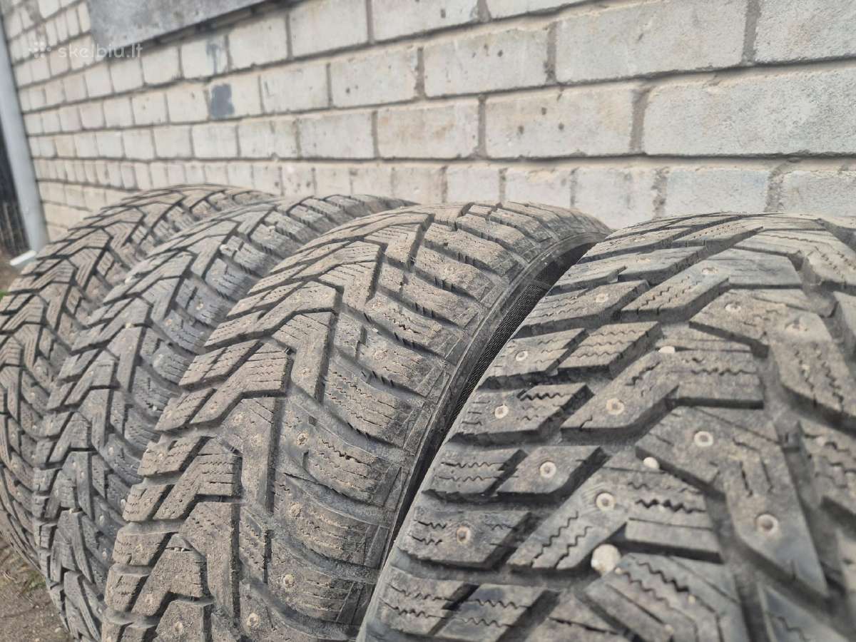 Žieminės dygliuotos Hankook R16 padangos - nuotraukos Nr. 8