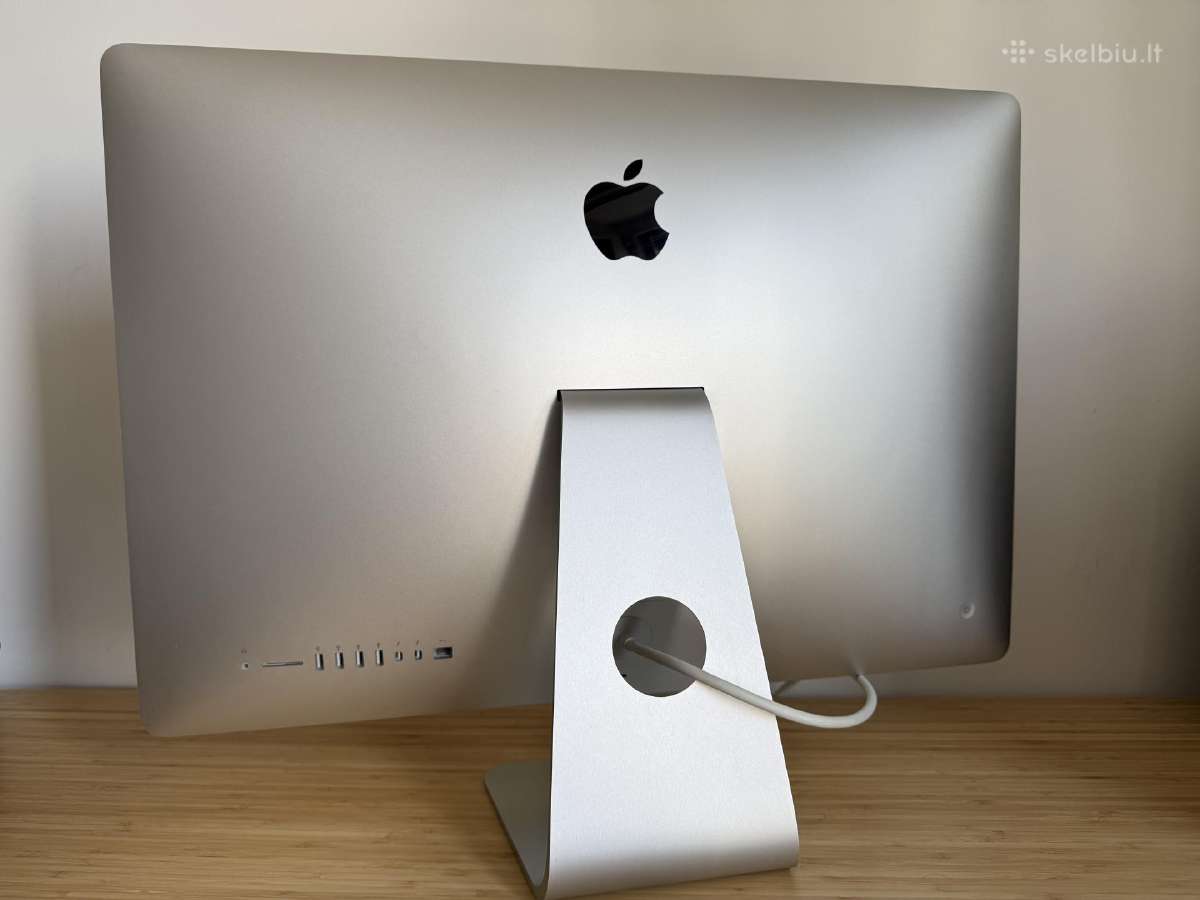 Apple iMac 27 Retina 5k 2015, 32gb RAM, 256gb SSD - nuotraukos Nr. 5