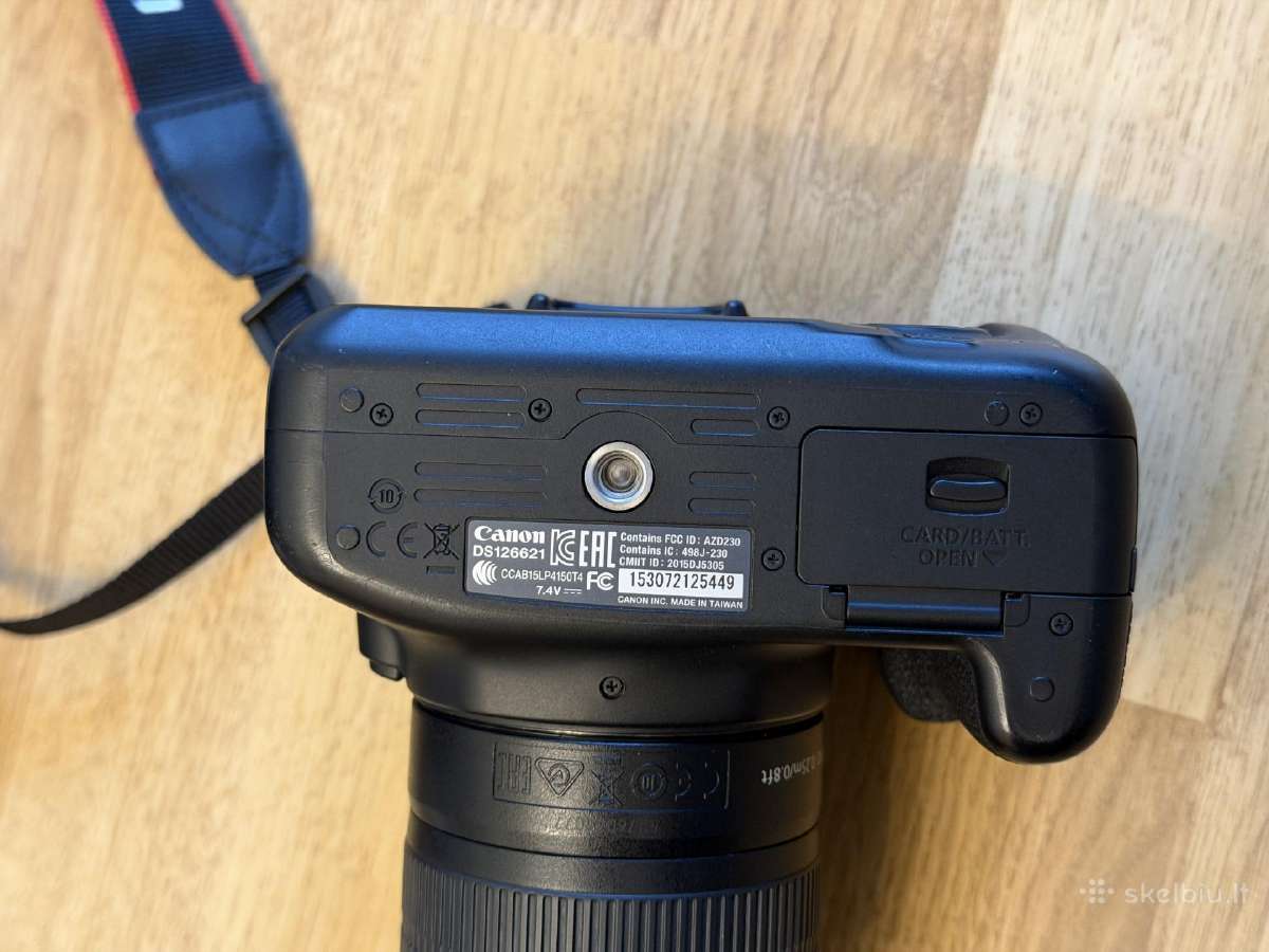 Canon EOS 1300d / WiFi / 18-55mm / 7k kadrų - nuotraukos Nr. 9