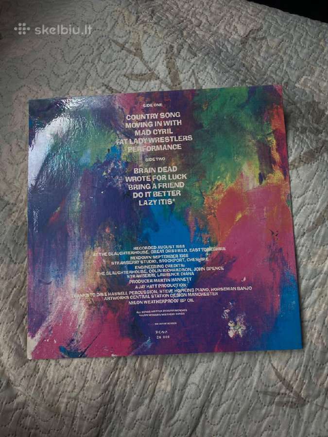 Happy mondays vinilinė plokštelė - nuotraukos Nr. 2