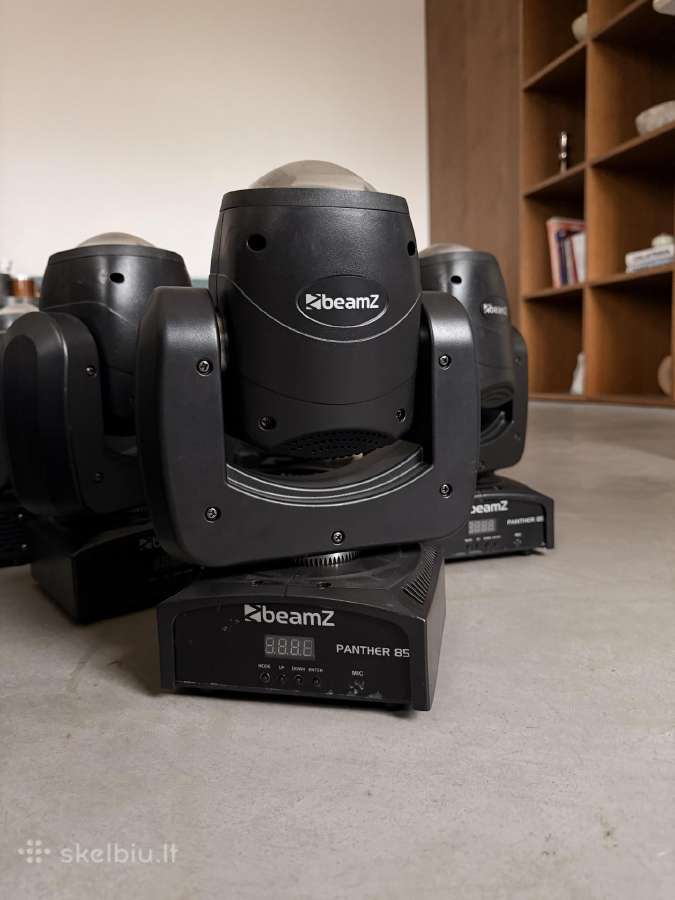 Parduodu Beamz Panther 85 LED Beam Moving Heads - nuotraukos Nr. 2