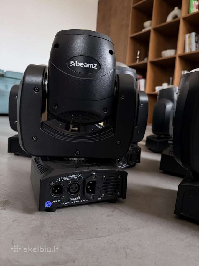 Parduodu Beamz Panther 85 LED Beam Moving Heads - nuotraukos Nr. 3