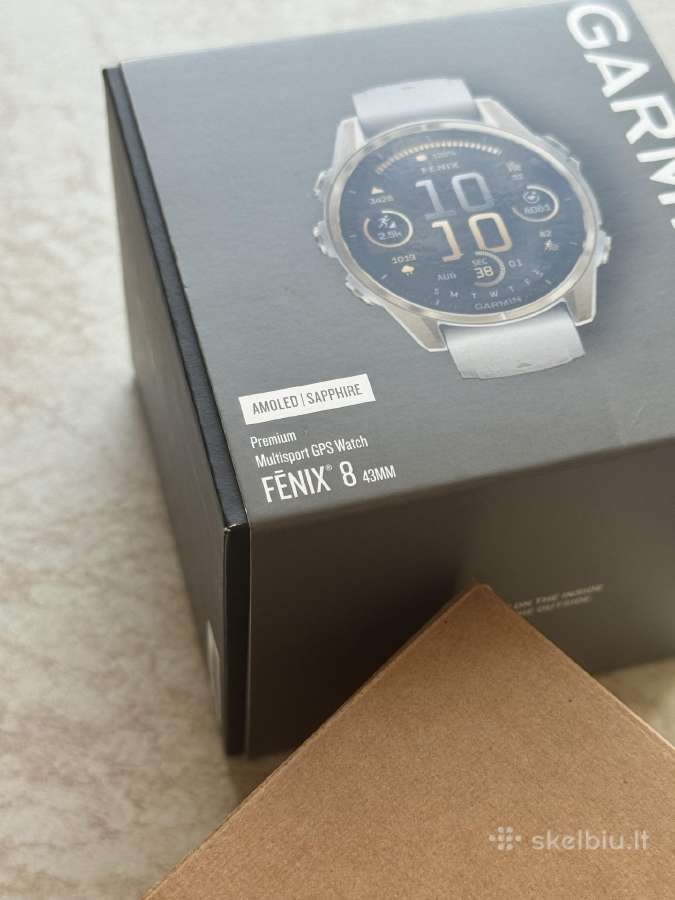 Garmin Fenix 8 Amoled Sapphire 43 mm - nuotraukos Nr. 2