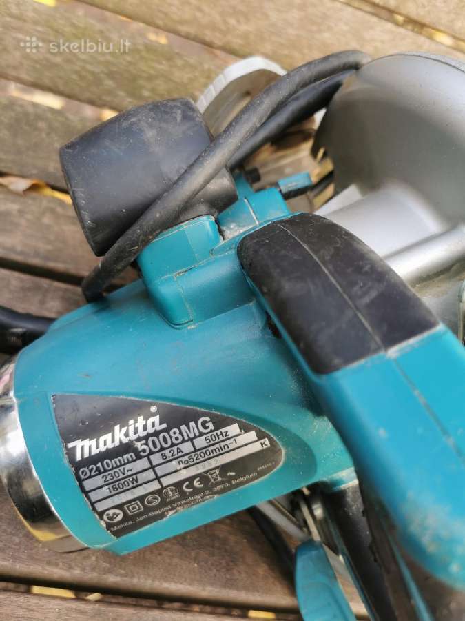 Diskinis pjūklas Makita 5008mg - nuotraukos Nr. 7