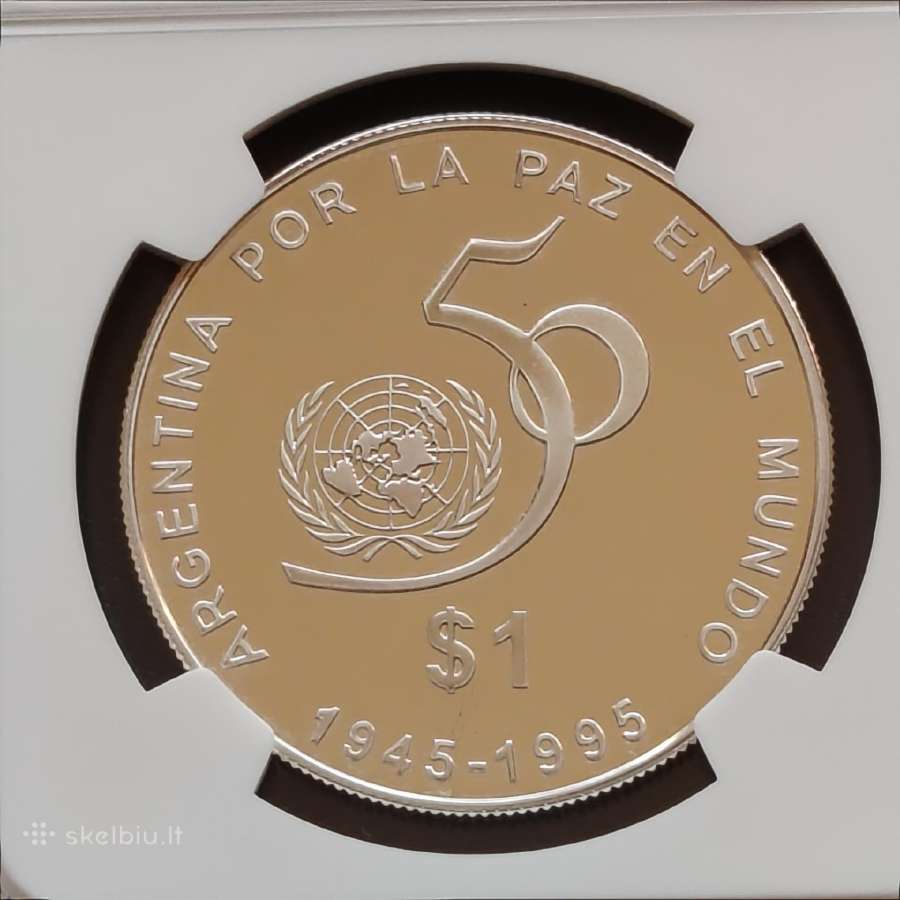 Argentina 1 pesas 1995 - nuotraukos Nr. 3