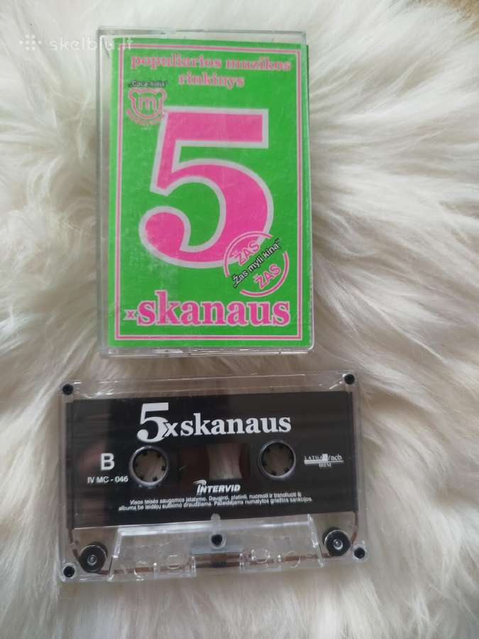Audio kasetes 45vnt - nuotraukos Nr. 23